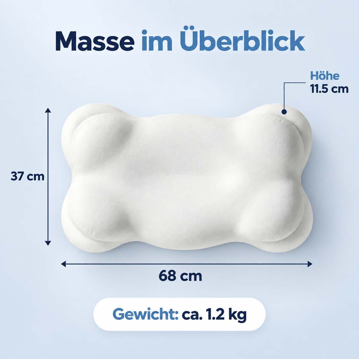CloudSleep Kissen